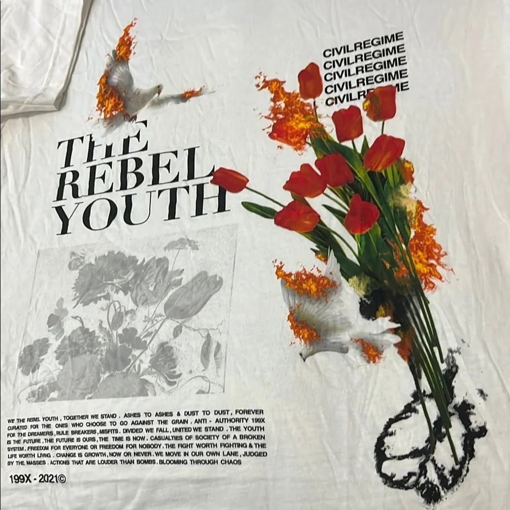 Civil Regime The Rebel Youth Tee - Picture 2 of 7